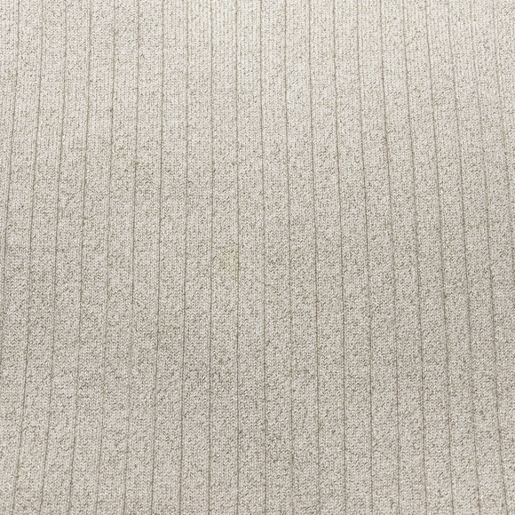 Gold Metallic Scoop Neck Sleeveless Ribbed Tank - Picture 4 of 6